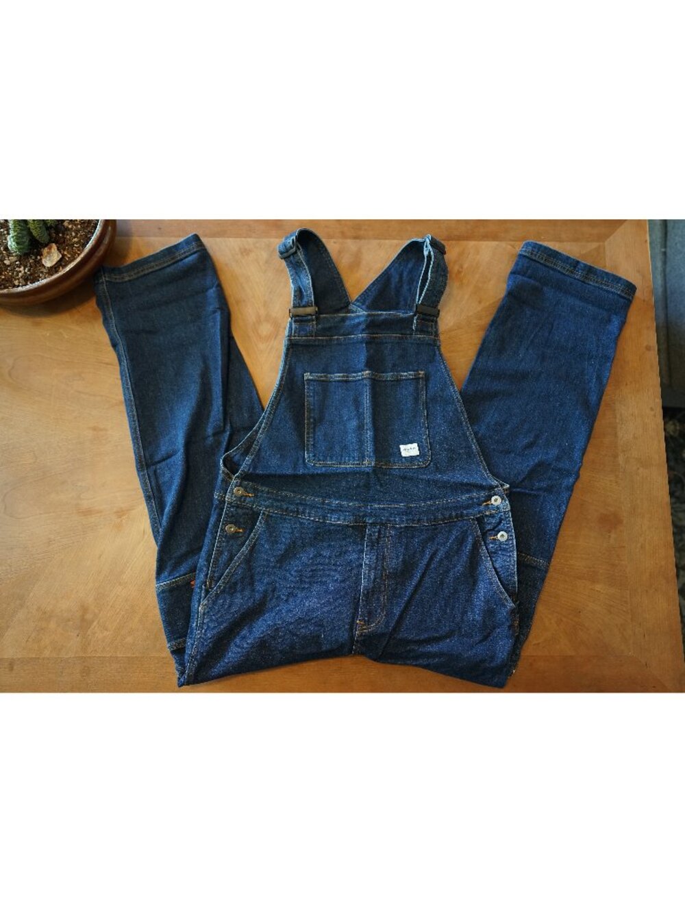 Ripton Starving Jartist Overalls Blue Collar Collection Men's Medium Dark Indigo